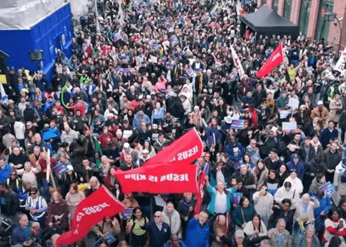 Irlanda celebra la 1ª Marcha por Jesús con miles de personas